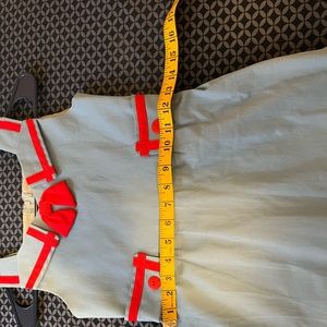 Custom made Blue and red Casual  pageant wear size 9/10